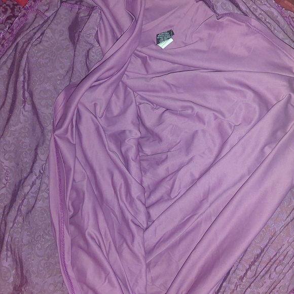 torrid Purple Lace-Textured Midi Dress - Picture 8 of 16